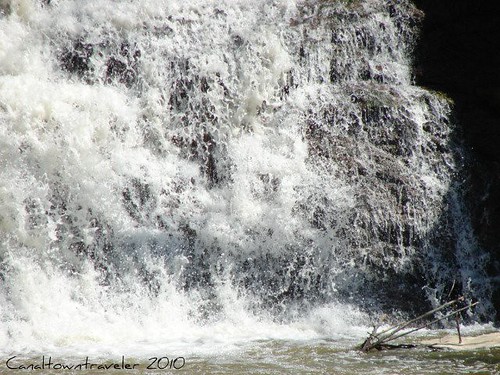 waterfall cascade turmoil holleyny canaltowntraveler