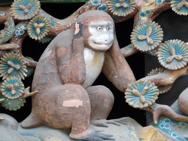 The Three Wise Monkeys - Toshogu, Nikko (日光)