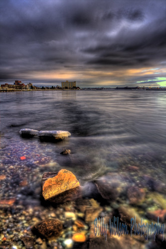 city sunset cloud lake ontario canada clouds digital canon river landscape eos rebel evening community rocks stream waterfront view cloudy atmosphere rainy riverbed boardwalk xs february soo northern hdr highdynamicrange goldenhour streambed saultstemarie northernontario algoma polarizingfilter bodyofwater tonemapped billywilson