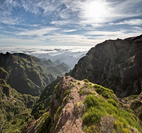 ocean panorama mountains portugal clouds best valley pico madeira decent hdr areiro hdrdone processstyle