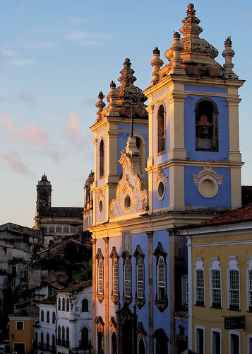 travel blue brazil tourism church brasil architecture golden colonial scenic historic bahia salvador historical romancatholic pelourinho pelourinhosquare