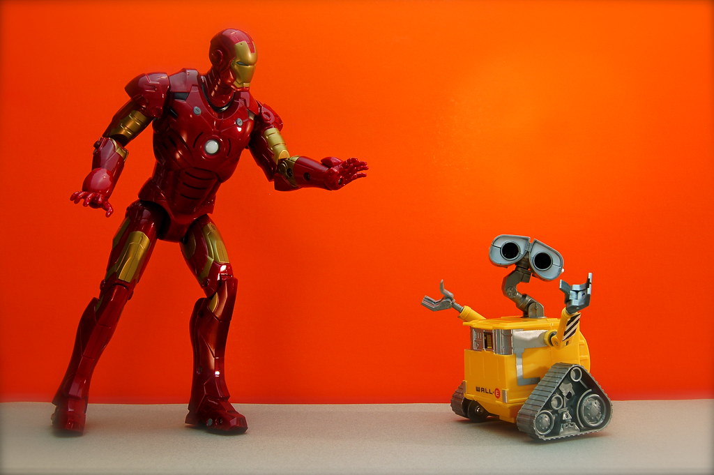 Iron Man vs. WALL-E (110/365)