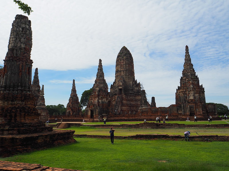 P6222590 ワット・チャイワッタナーラーム(Wat Chaiwatthanaram) thailand タイ 世界遺産 アユタヤ
