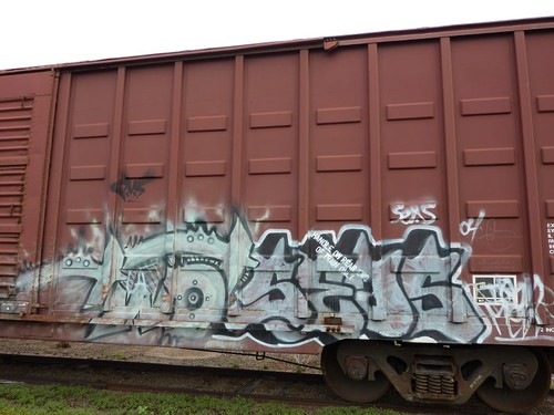 train graffiti frieght