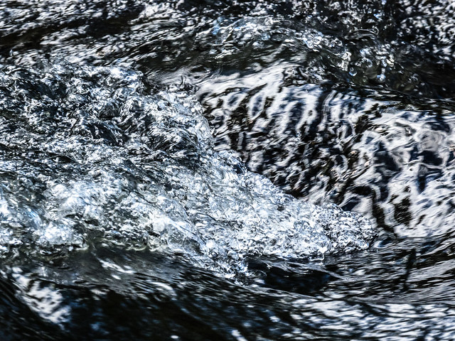 flowing water