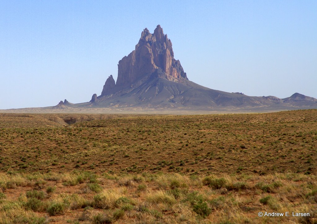 A Slightly Unusual Gem in the Middle of the Desert - Shiprock