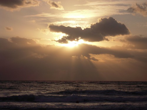 ocean clouds sunrise mexico god