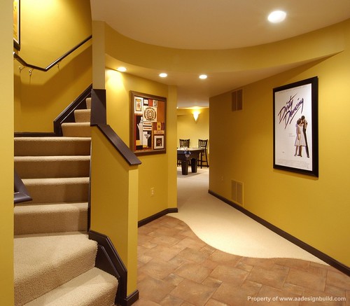 www.aadesignbuild.com, Custom Design and Remodeling Ideas, Finished basement, Home Theater, Wet Bar, Pool Table, Play Room, Lighting, Ceiling Design Ideas, Interior Design Ideas, Bold Colors, Germantown, Gaithersburg, Rockville, Potomac, Bethesda
