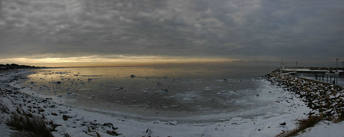 winter sea sky autostitch panorama ice beach clouds spiritofphotography