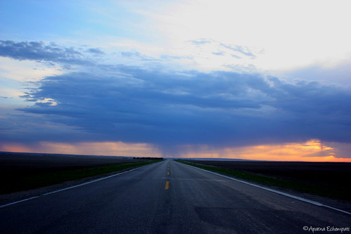 road sunset sky cloud canada openroad saskatchewan stormcloud moosejaw project365 raininthedistance moosejawsk