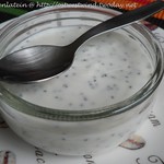 Mohn-Marzipan-Joghurt