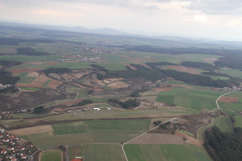 germany bayern deutschland bavaria d aerialview april flugplatz airfield luftbild unterfranken airpicture badneustadt grasberg rhöngrabfeld edfd 542010