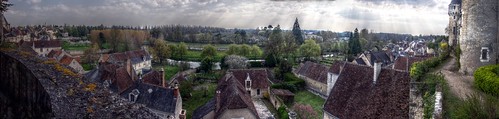 panorama castle chateau hdr montresor