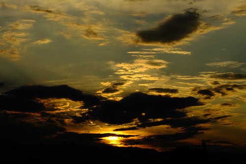 sunset night cloudy martinezdelatorre