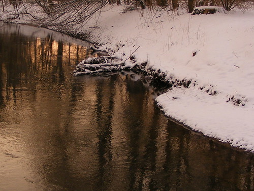 snow sunrise germany stream glow branches sneeuw duitsland takken gloed gütersloh zonsopkomst riviertje beautifulworldchallenges diedalke
