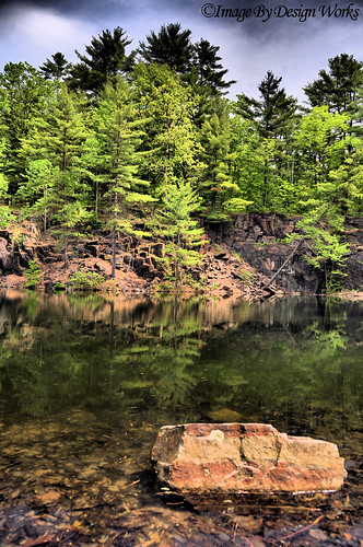 lake ny tree water reflections rocks lakegeorge hdr imagebydesignworks