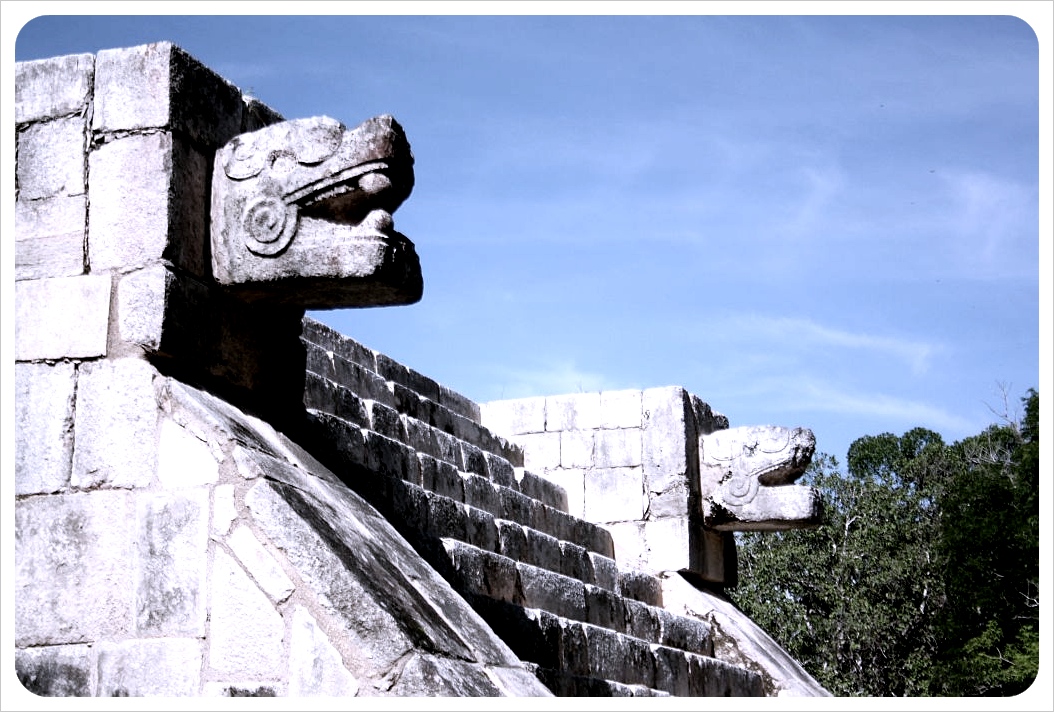 Maya ruins in Central America