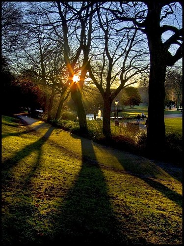 trees winter sunset fountain frozen buxton fuji shadows derbyshire silhouettes soe pnd parkscape s9600