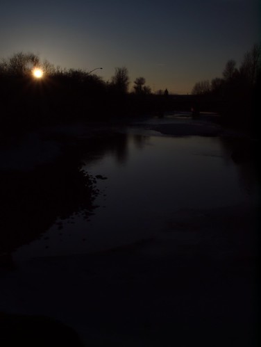 sunset reflection tree water river bearriver evanstonwy evanstonwyoming bearriverwalk