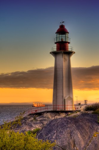 Lighthouse Park / HDR / West Vancouver / Sunset / Ocean / Pacific / Georgia Strait / Kyle Bailey