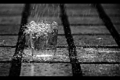blackandwhite bw byn blancoynegro wet water glass rain drops lluvia agua floor gotas vaso suelo mojado