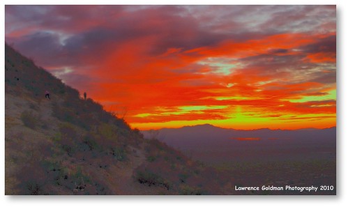 sunset arizona color desert nikond90