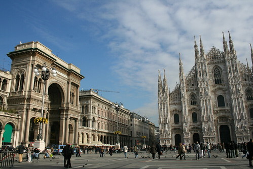 20091112 Milano 21 Piazza del Duomo 10 Duomo di Milano e Galleria Vittorio Emanuele II