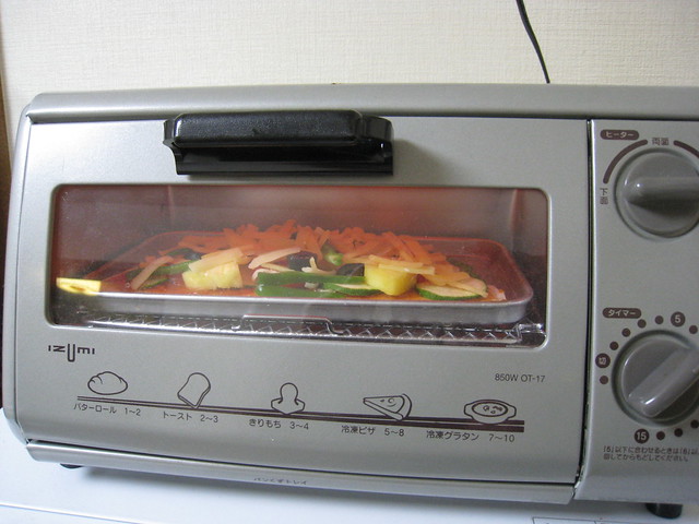 Toaster Oven Pizza