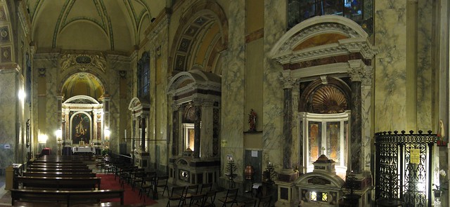 Panorama of St Paul at the Three Fountains