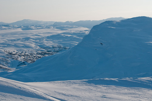 winter mountain snow norway view alpineskiing vang oppland