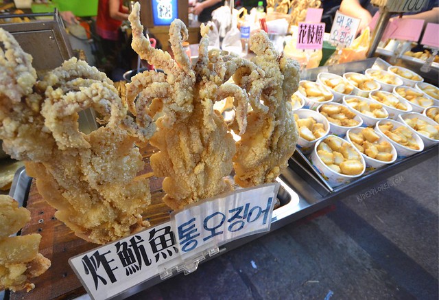 giant fried squid taiwan itinerary