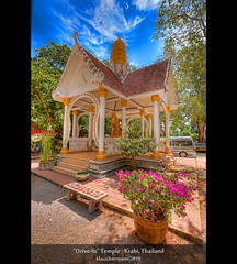 'Drive-In' Temple - Krabi, Thailand (HDR)