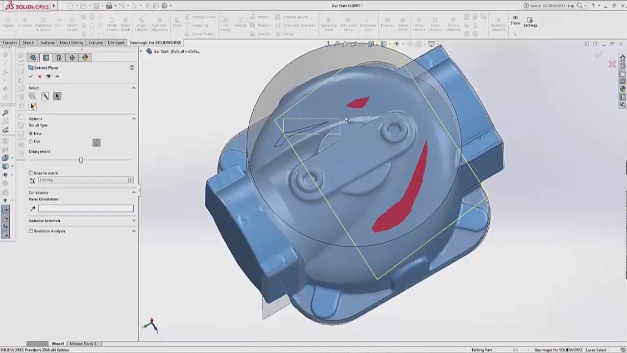 Working with Geomagic for SolidWorks 2017 full