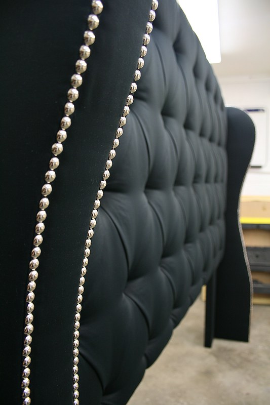Fabric Upholstered Headboard - Photo ID# IMG_8202