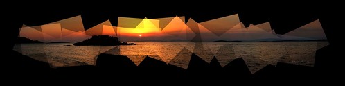 blue sunset red sea sun seascape black water yellow canon landscape gold published athens greece panography kavouri canonef100mmf28macrousm αθήνα canoneos40d καβούρι ηλιοβασίλεμαorange