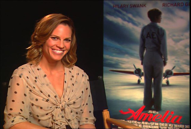 Header of Hilary Swank