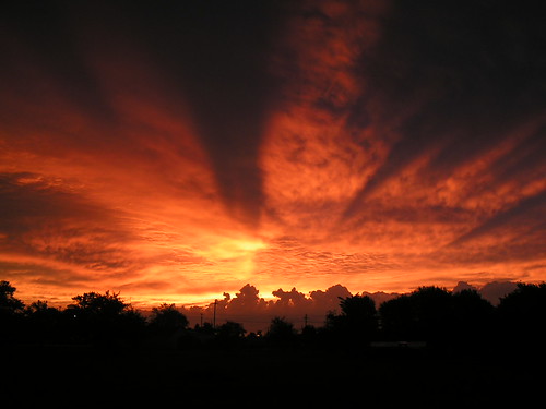 clouds sunrise indiana