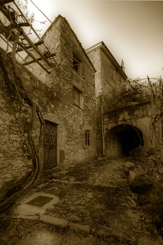 old italy house abandoned stone sepia vineyard ruins bravo italia village liguria ne orton cassagna dragondaggerphoto