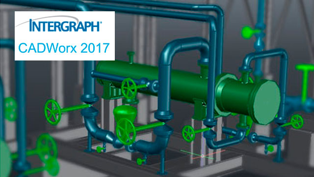 Design with Intergraph CADWorx V2017 17.0.0 SPLM2012 full license