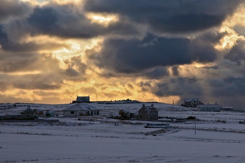skies stormy location shetland snowscenes