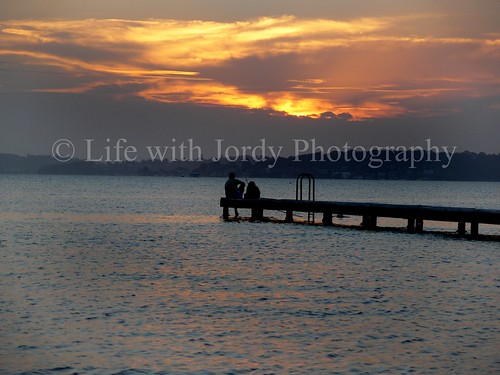 sunset cloud water pier fishing dusk belmont australia newsouthwales jordy lakemacquarie silouhette burntool panasonicdmcfz30 petejordan lifewithjordy