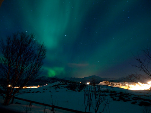 winter norway lights arctic aurora northern borealis tromsø sommarøy