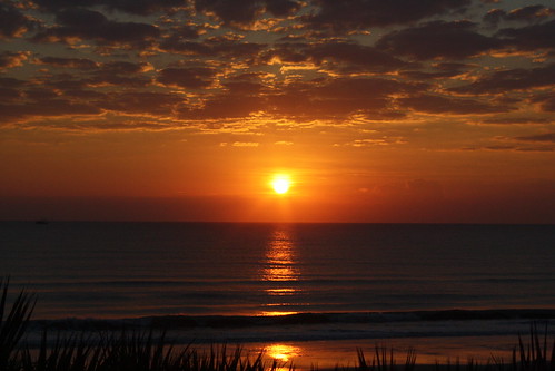 ocean sun beach water sunrise florida pontevedra