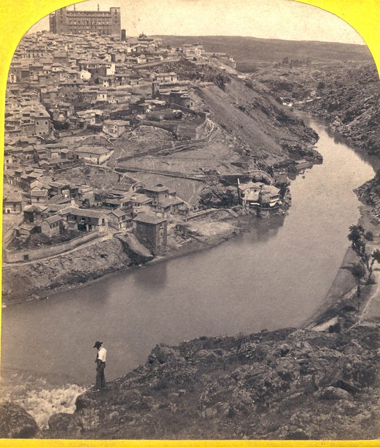 Vista de Toledo hacia 1860 por Ernest Làmy