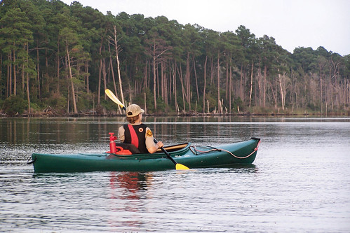 Most guided canoe and kayak trips are less than $10 per person.  However, False Cape (pictured) is $20 per person but includes a tram tour through Back Bay Wildlife Refuge and portions of the park.