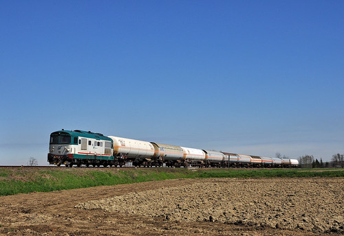 railroad railway trains bahn lombardia mau freighttrain ferrovia treni pavese d345 tradotta nikond90 guterzuge trad39603