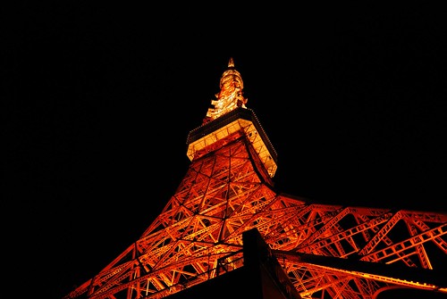 Tokyo Tower of night