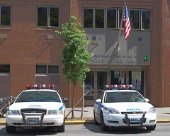 PSA6 NYPD Police Station Service Area 6, Harlem, New York City