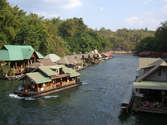 Rafthouses on River Kwai