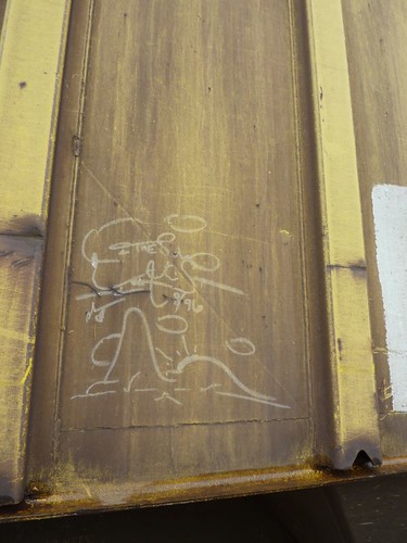 train graffiti frieght